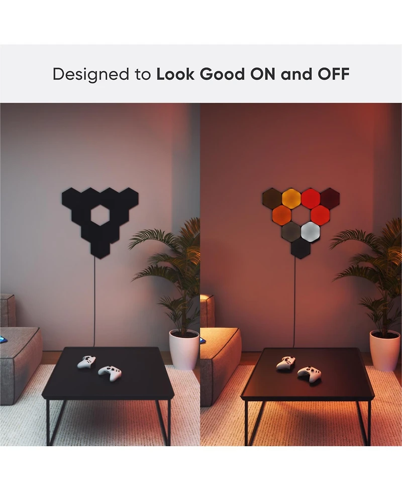 Nanoleaf Shapes Limited Edition Ultra Hexagons Smarter Kit (9 Panels)