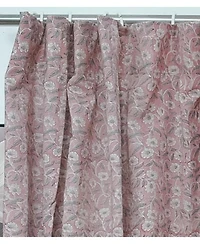 Fabdivine Haridwar Floral Block Print Viscose Linen Curtain