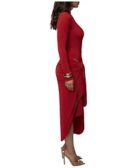 Jluxlabel Women's Last Light Slinky Midi Dress