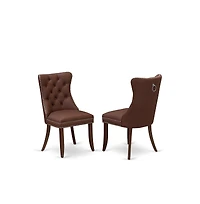 East West Furniture 3 Piece Dining Room Furniture Set