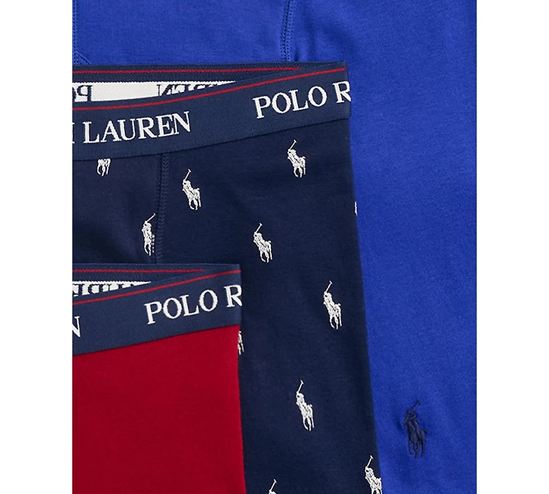 Polo Ralph Lauren Men's Classic-Fit Boxer Briefs, 3-Pack