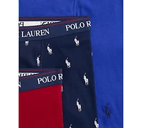 Polo Ralph Lauren Men's Classic-Fit Boxer Briefs, 3-Pack