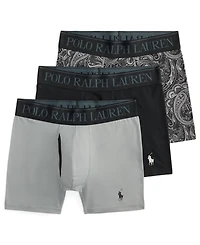 Polo Ralph Lauren Men's Boxer Briefs, 3-Pack
