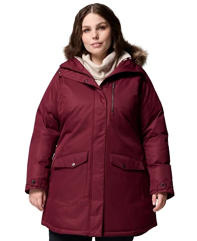 Columbia Plus Suttle Mountain Long Insulated Sherpa-Lined Jacket