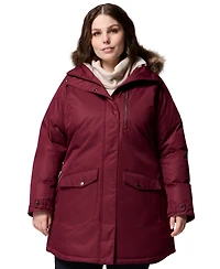 Columbia Plus Suttle Mountain Long Insulated Sherpa-Lined Jacket