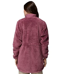 Columbia Women's Boundless Discovery High-Pile Fleece 2-Way Zipper Jacket
