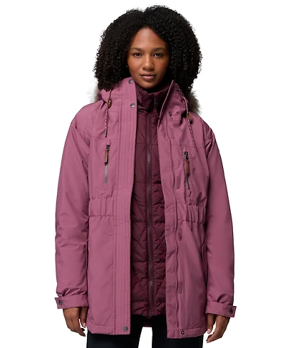 Columbia Women's Payton Pass Ii Interchange Insulated Hooded Puffer Jacket