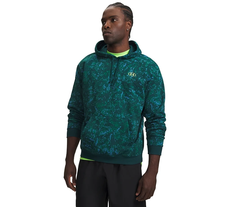 Under Armour Men's Rival Fleece Printed Hoodie