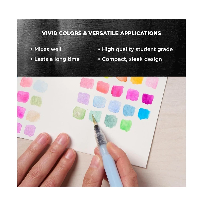 Sakura Pocket Set Koi Watercolor Kit, 24 Colors Count
