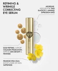 Dolce&Gabbana Ever-Youth Gold Peptides Refining & Wrinkle Correcting Eye Serum, 0.33 oz.