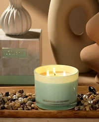 Lovery Eucalyptus and Spearmint Home Candle Gift Set and Wax Trimmer, 2-Pisces. Soy Candles