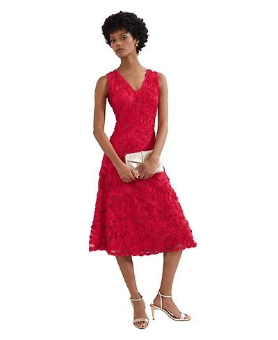 Phase Eight Women's Paloma Floral Embroidered Fit & Flare Dress