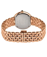 GV2 by Gevril Women's Arezzo Swiss Quartz Ip Stainless Steel Bracelet Diamond Watch