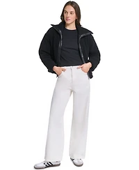 Levi's Women's Sherpa Bomber Quilted-Lined Jacket