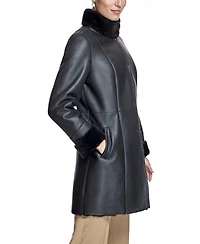 Julia & Stella By Maximilian Women's Nappa Shearling Jacket