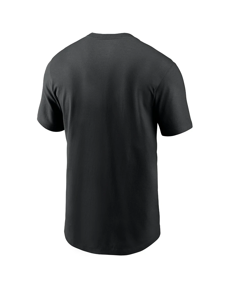Nike Men's Black Georgia Bulldogs Primetime Logo Mantra T-Shirt