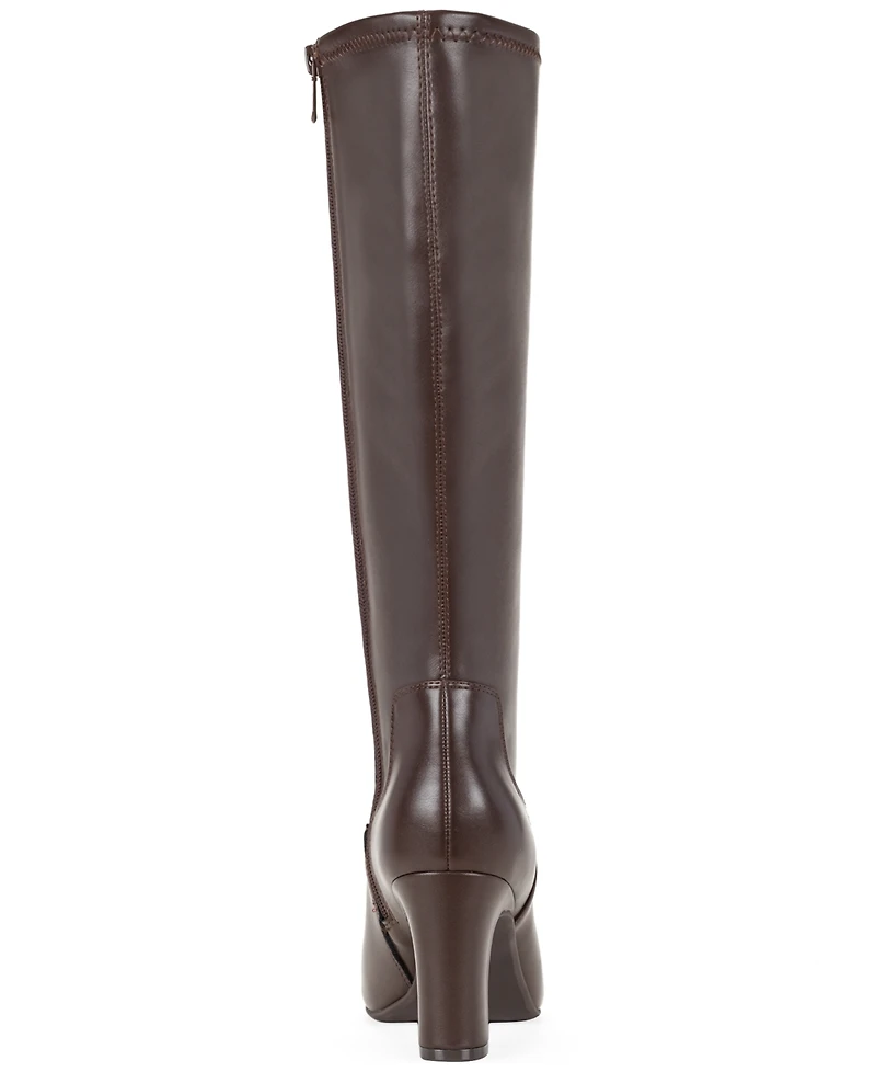 Style & Co Women's Mollyy Stretch Tall Wide-Calf Boots, Macy's Exclusive