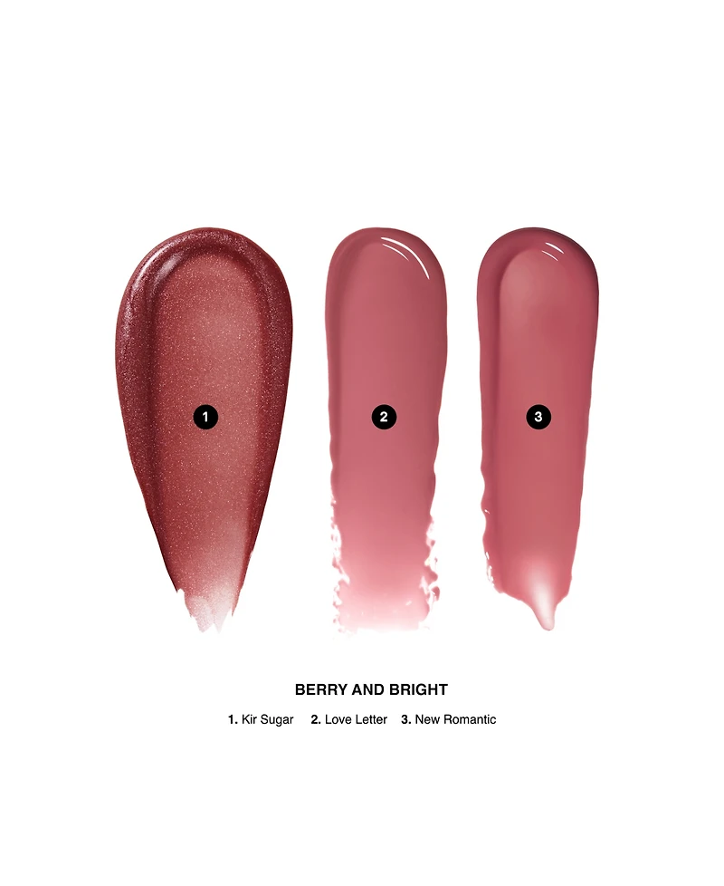 Bobbi Brown 3-Piece Mini Crushed Oil-Infused Tinted Lip Gloss Trio Gift Set