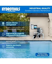 Swimline 87615 Salt Water Chlorine Generator System, 15K Gallon Swimming Pools