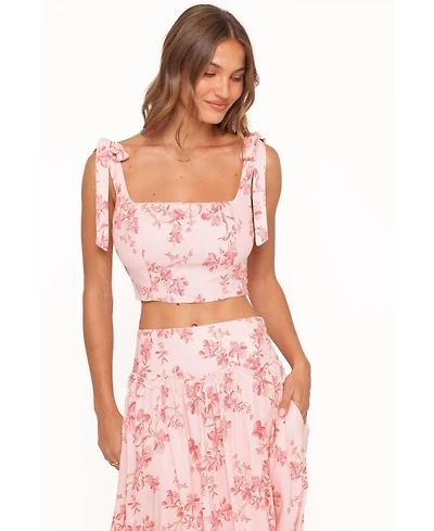 Petal and Pup Women's Tyler Tie Shoulder Top