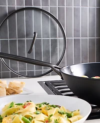 Zwilling Milano 12" Aluminum Ceramic Nonstick Covered Saute Pan with Glass Lid
