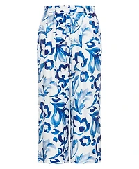 City Chic Plus Resort Print High-Rise Wide-Leg Pants
