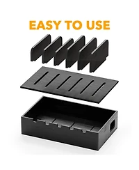 Danrong Multi Device Charging Station Docking Organizer For Laptops Tablets Phones