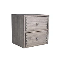 Danrong Wooden 2 Tier Desktop Storage Organizer for Office Makeup Dressing Table