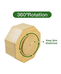 Danrong 360 Degree Rotating Desktop Organizer Pen Holder Storage