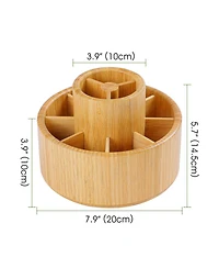 Danrong Rotating Art Supply Desk Organizer Pen Pencil Marker Holder