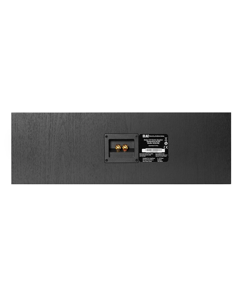 Elac C6.2 Debut 2.0 Center Channel 2-Way Speaker