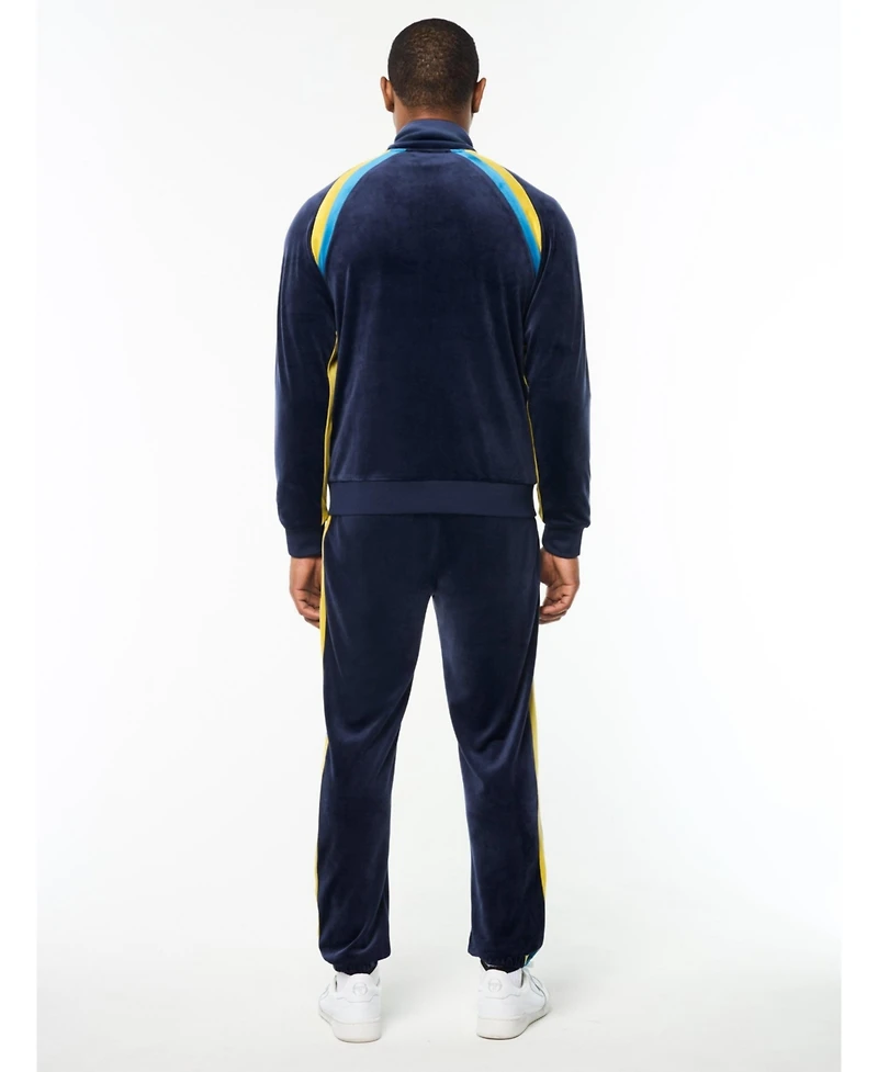 Sergio Tacchini Men's Banda Velour Track Jacket
