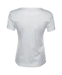 Pre-Owned Hermes Women's Grand Manandegravege Print Cotton Knit Crewneck T-Shirt
