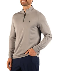 TailorByrd Men's Soft Stonewashed Quarter Zip Sweater