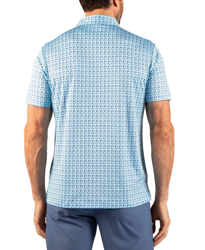 TailorByrd Men's Bottoms Up Performance Polo