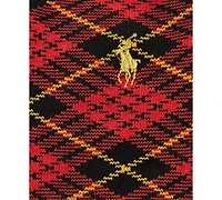Polo Ralph Lauren Girls' 4-11 Holiday Dog Crew Socks, 3-Pack