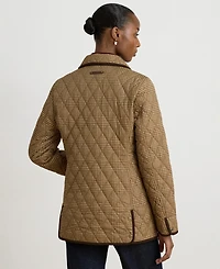 Lauren Ralph Womens Crested Quilt