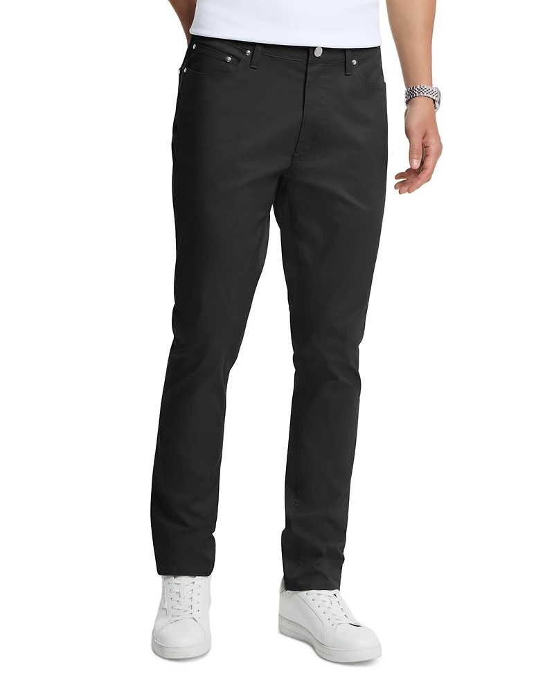 Michael Kors Men's Parker Slim-Fit Stretch Five-Pocket Pants