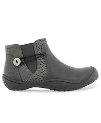 Jbu Women's Jemma Water-Resistant Round Toe Casual Booties
