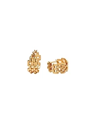 Retro Chic Rome Chain Large Earrings