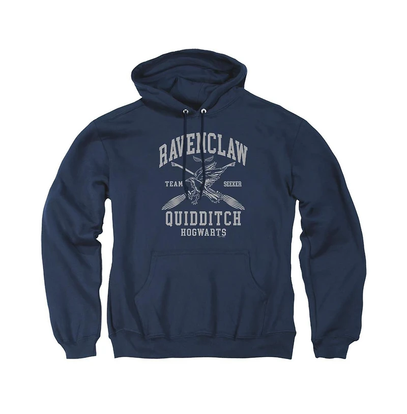 Harry Potter Men's Ravenclaw Quidditch Arch Pull-Over Hoodie