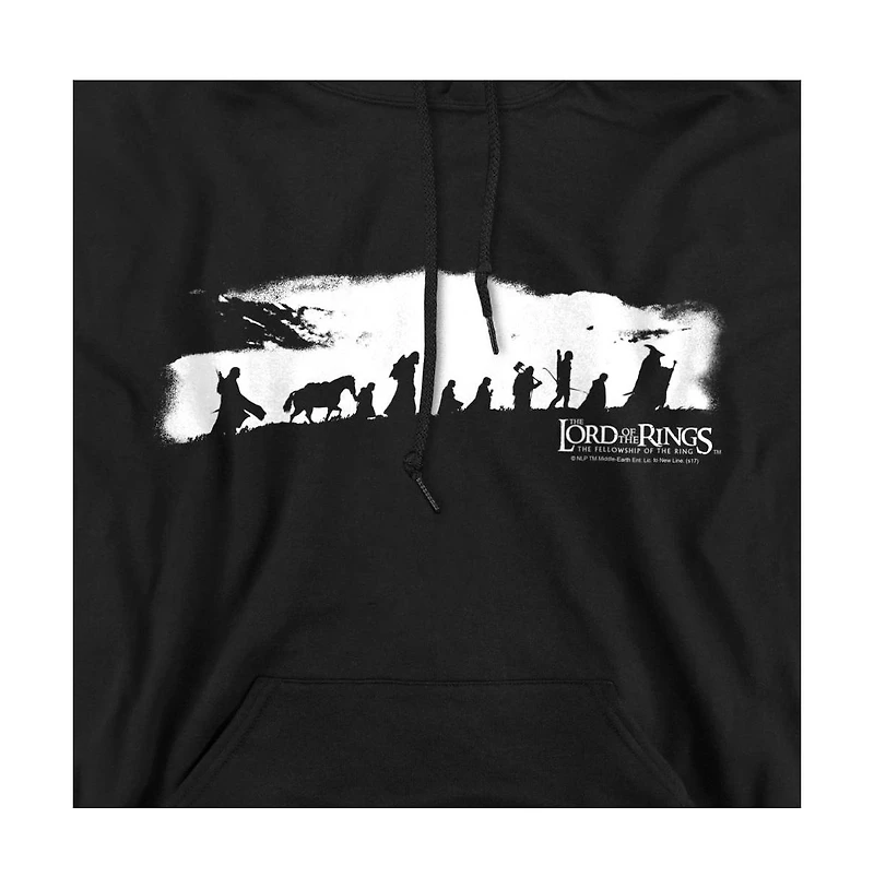 Lord Of The Rings Men's Lor Fellowship Pull-Over Hoodie