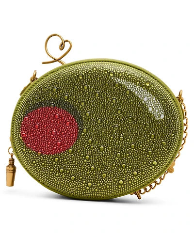 Betsey Johnson Olive You Medium Shoulder Handbag