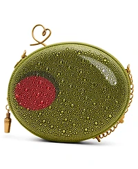 Betsey Johnson Olive You Medium Shoulder Handbag
