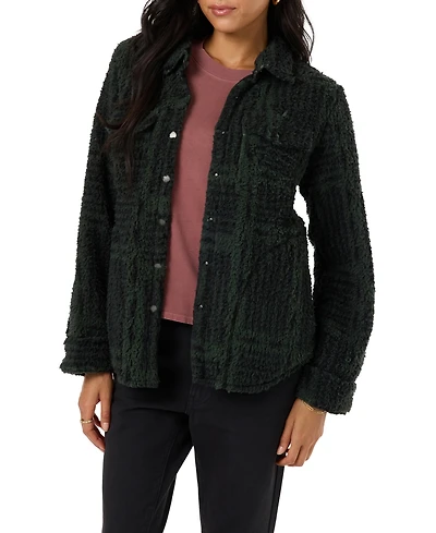 O'Neill Women's Zuma High Pile Snap-Front Jacket