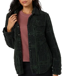 O'Neill Women's Zuma High Pile Snap-Front Jacket