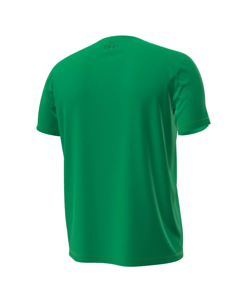 Under Armour Men's Notre Dame Fighting Irish Wear Green Tech Stretch Loose-Fit T-Shirt