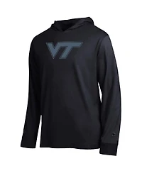 Champion Men's Virginia Tech Hokies Tonal All-Star Hooded Long-Sleeve T-Shirt