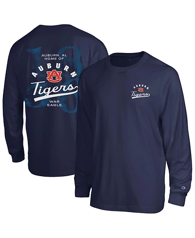 Champion Men's Auburn Tigers Laminated All-Star Long Sleeve T-Shirt
