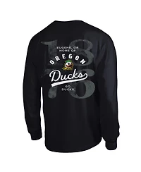 Champion Men's Black Oregon Ducks Laminated All-Star Long Sleeve T-Shirt